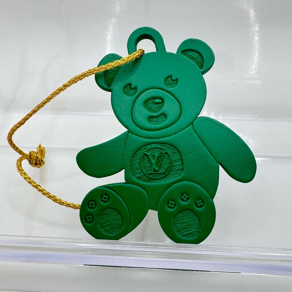 Louis Vuitton Teddy Bear Luxury Christmas Ornament - NWOT Limited Edition